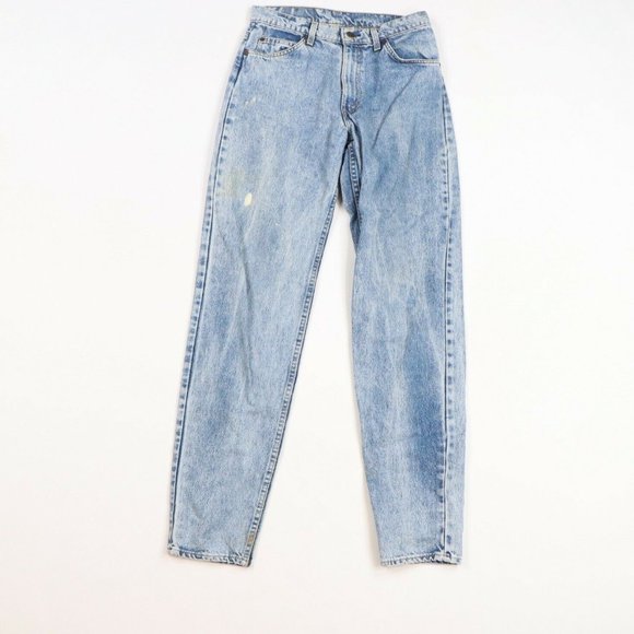 Vintage 80s Levis Orange Tab Skinny Thrashed Jeans